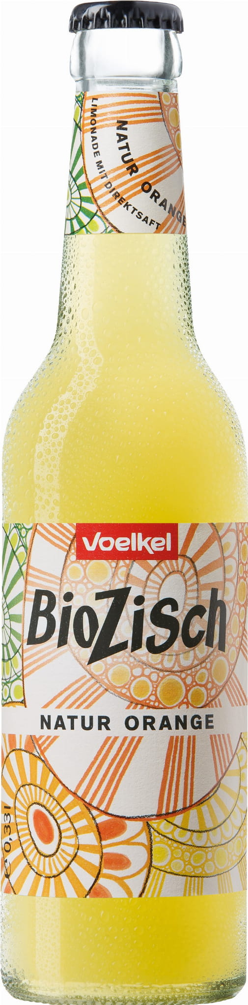 Boisson gazéifiée à l'orange BIO 330 ml VOELKEL