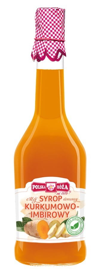 Sirop de curcuma et gingembre 500 ml POLSKA RÓŻA