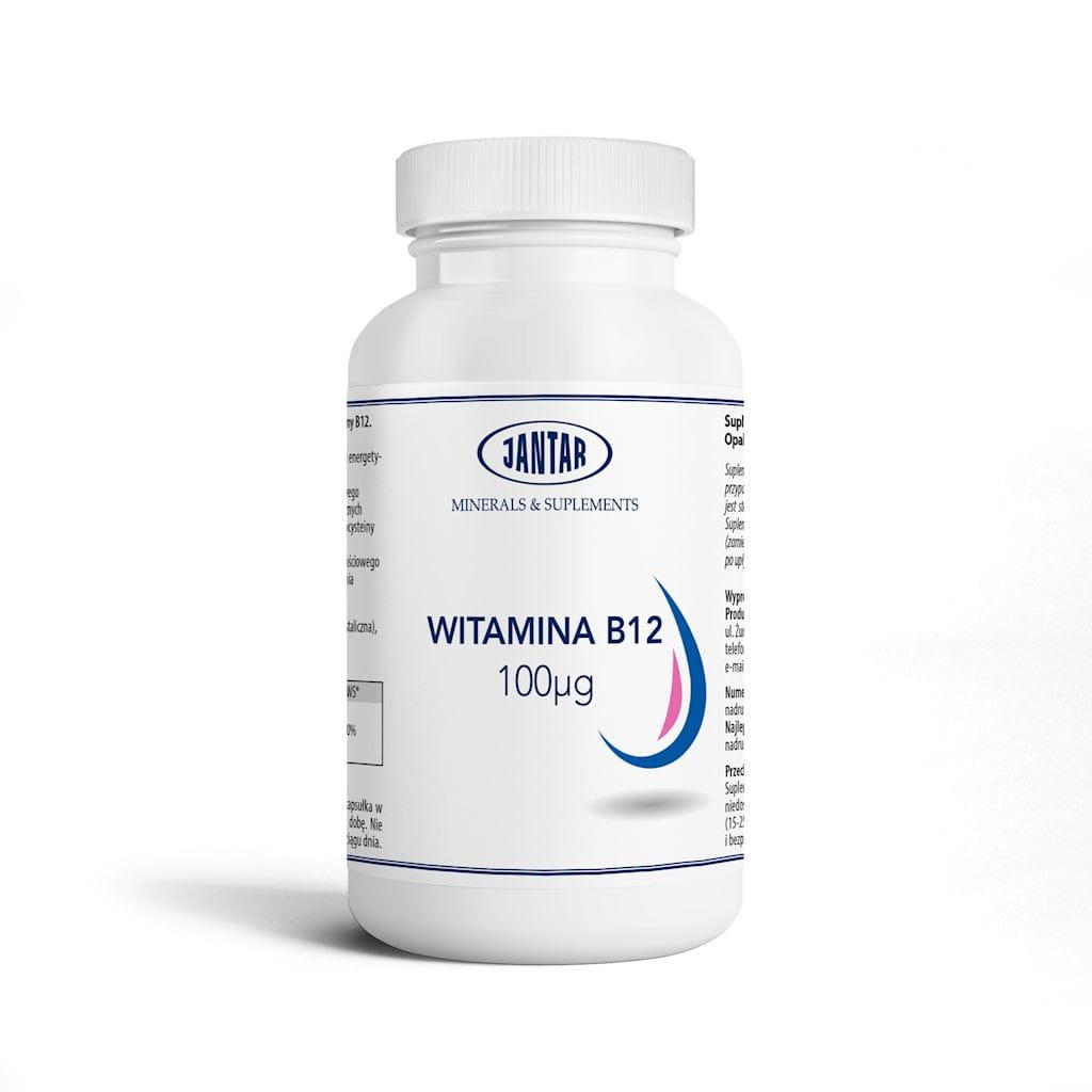 Vitamine B12 60 gélules (100 mcg) - JANTAR