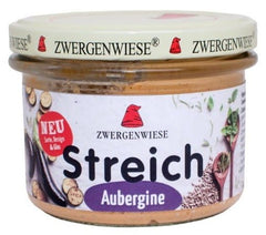 Pâte de tournesol aux aubergines sans gluten BIO 180 g - ZWERGENWIESE