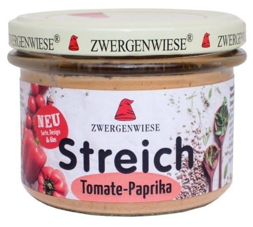 Pâte de tournesol aux tomates et au paprika sans gluten BIO 180 g - ZWERGENWIESE