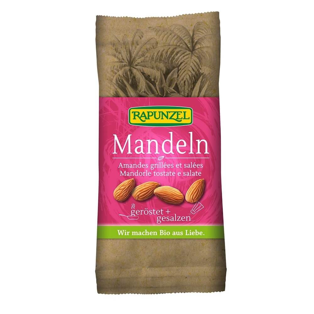 Amandes salées grillées BIO 60 g - RAIPONCE