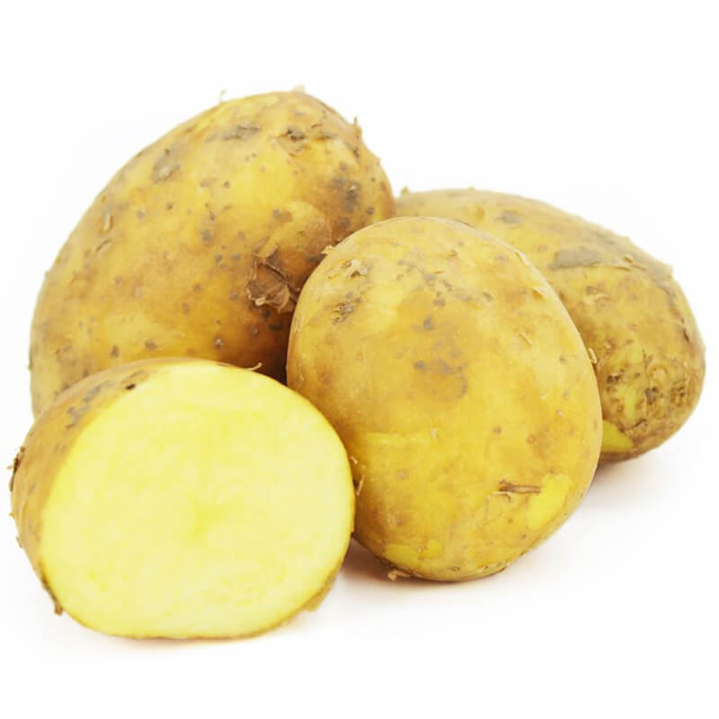 Pommes de terre jaunes fraîches, fraîches BIO (polonais) (environ 2,00 kg)