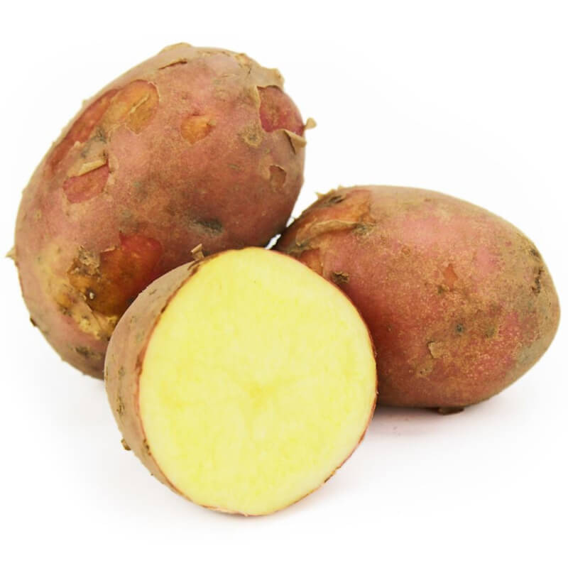 Jeunes pommes de terre rouges fraîches BIO (Polonais) (environ 2,00 kg)