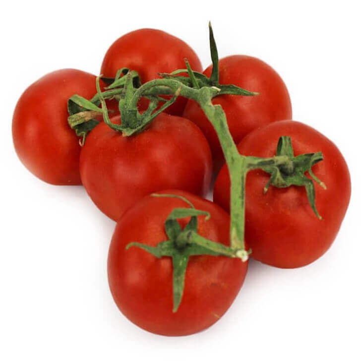 Conditionnement vrac (kg) - tomates fraîches sur branche BIO (environ 5 kg)