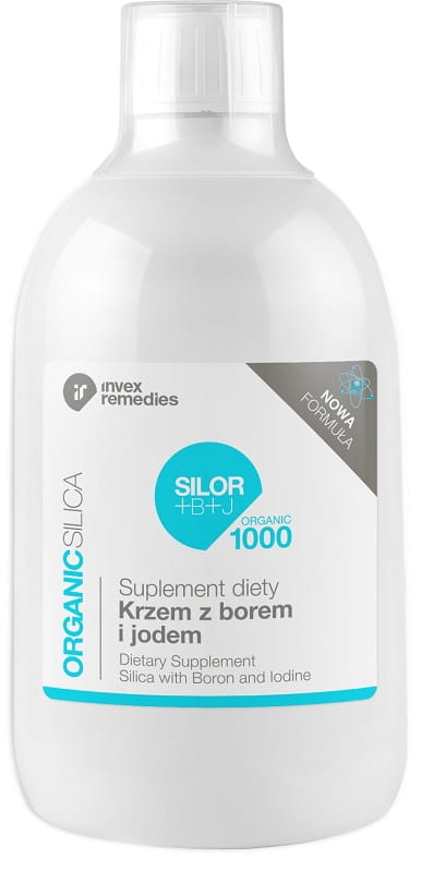 Silice avec bore et iode silor + b + j 500ml INVEX RECEDIES