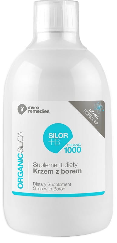 Silicium au bore silice au bore silor + b organique 1000 500ml INVEX RECEDIES