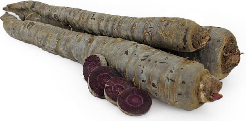 Conditionnement en vrac (kg) - carottes noires fraîches BIO (polonais) (environ 5 kg)