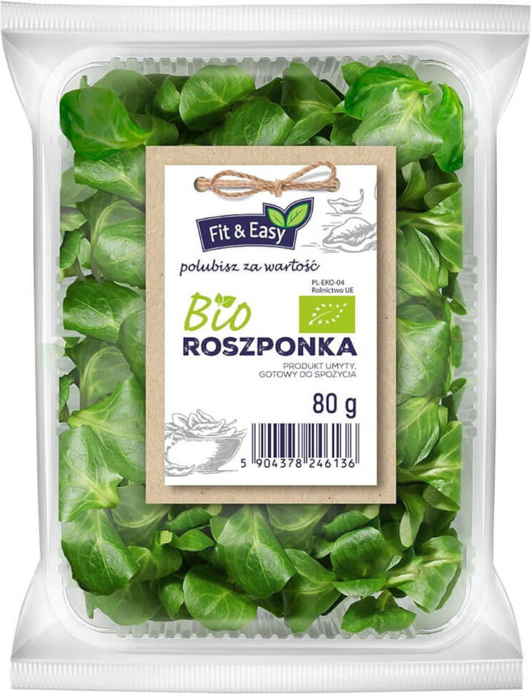 Mâche fraîche lavée BIO (Polonaise) (environ 80 g)