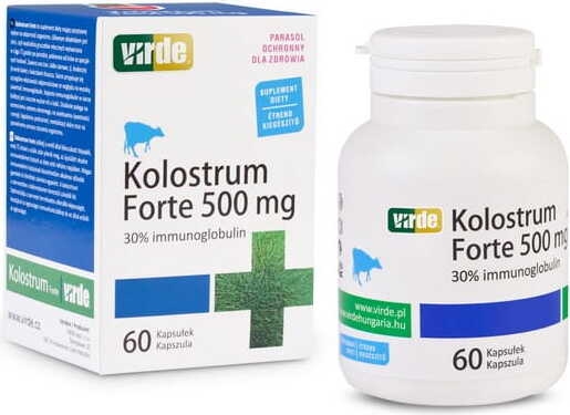 Kolostrum FORTE colostrum 500 MG 60 gélules VIRDE
