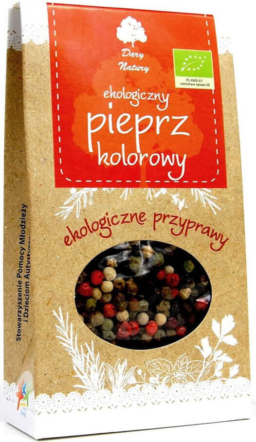 Grain de poivre coloré BIO 30 g - CADEAUX DE LA NATURE