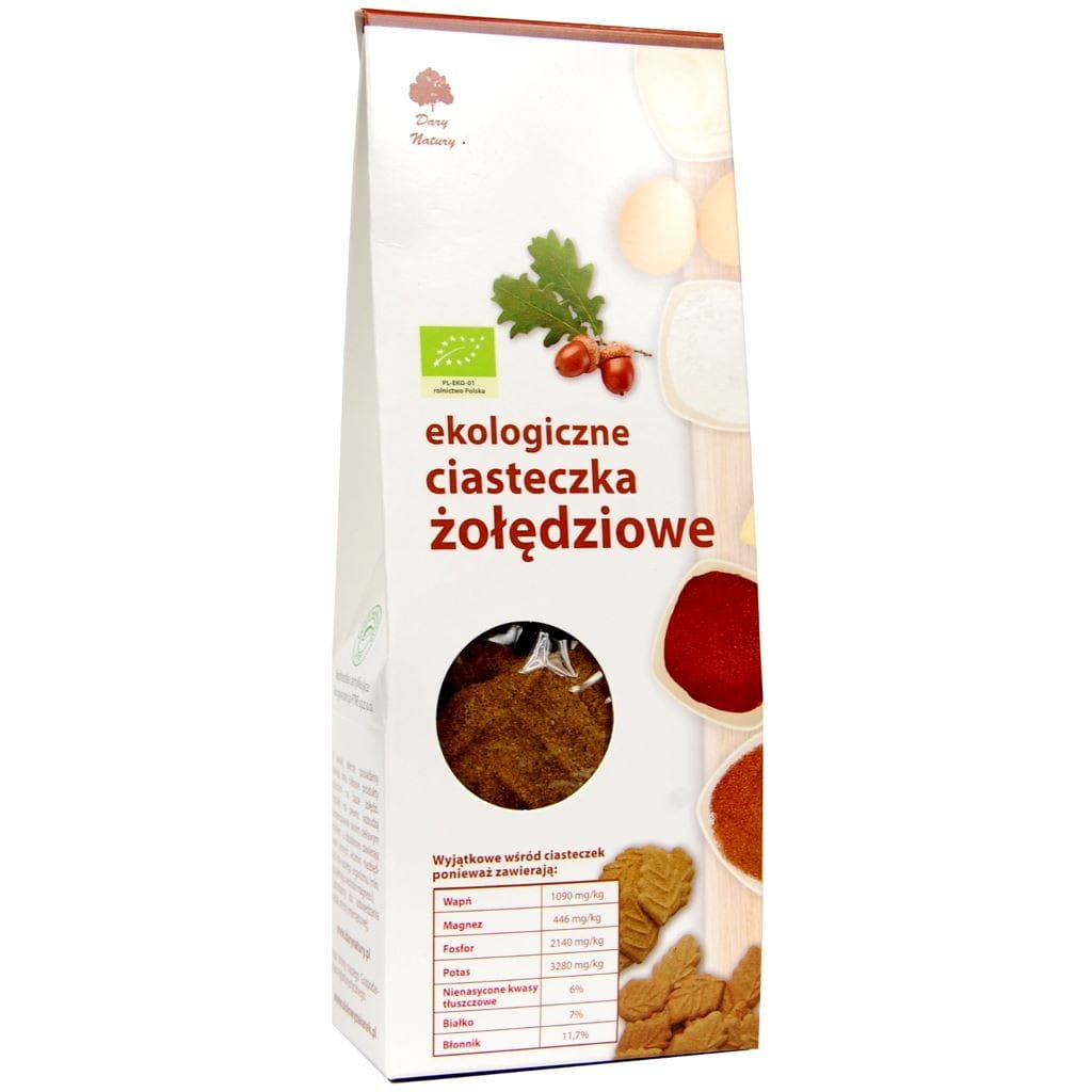 Biscuits aux glands BIO 100 g - CADEAUX DE LA NATURE