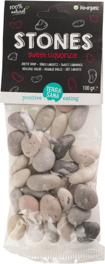 Galets de réglisse BIO 100 g - TERRASANA
