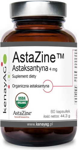 Astaxanthine astazine 4mg 60 gélules KENAY