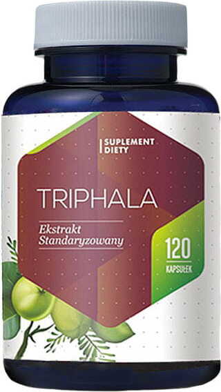 Extrait standardisé de Triphala 310mg 120 gélules d'HEPATICA