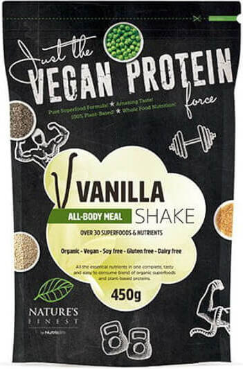 Cocktail protéiné saveur vanille BIO 450g NUTRISSLIM