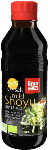 Sauce Shoyu moins de sel BIO 250 ml - LIMA