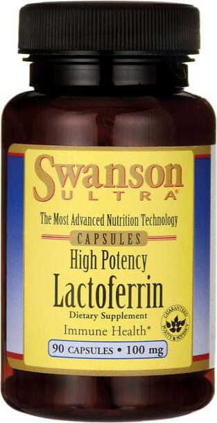 Lactoferrine lactoferrine 100mg 90 gélules SWANSON