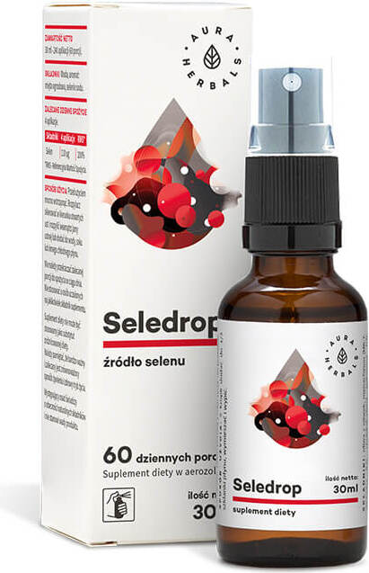 Gouttes de sélénium 60 portions 30 ml AURA HERBALS