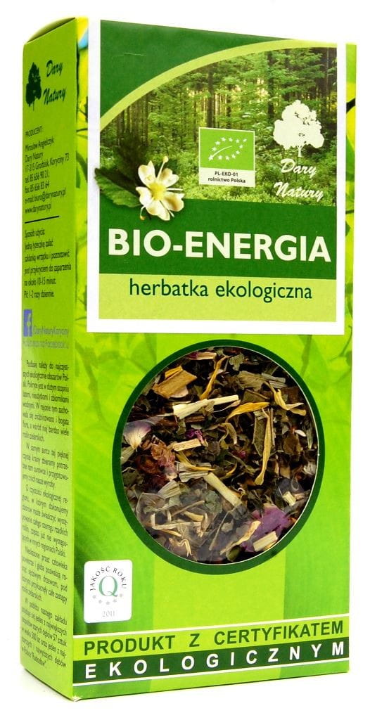 Thé énergétique BIO 50 g - CADEAUX DE LA NATURE