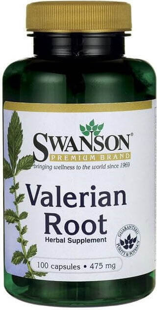 Valériane racine de valériane 475mg 100 gélules SWANSON