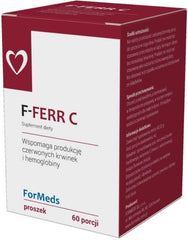 F - ferr C fer 14mg + Vitamine C 80mg 60 portions 4332g FORMEDS