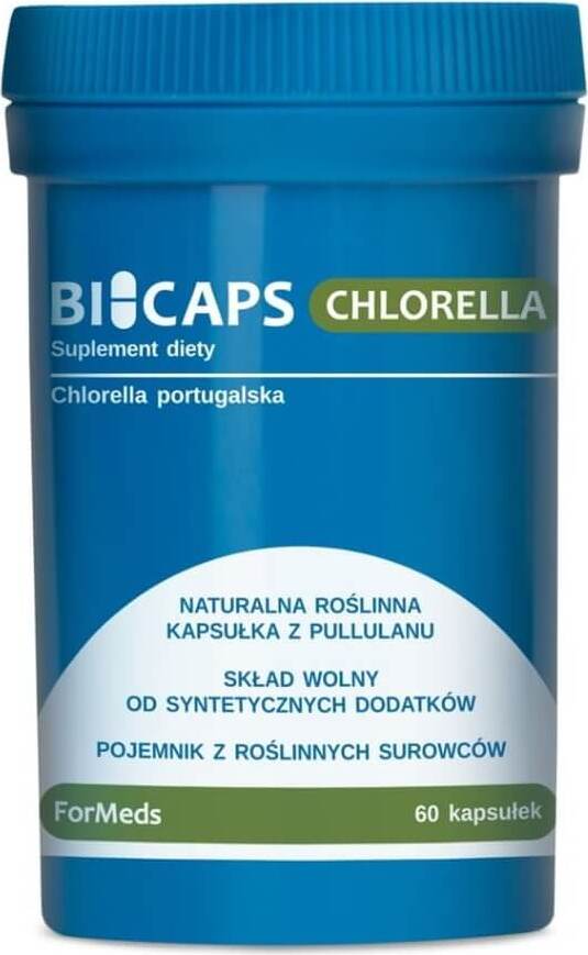 Bicaps chlorella portugaise 530 mg 60 portions 60 gélules FORMEDS