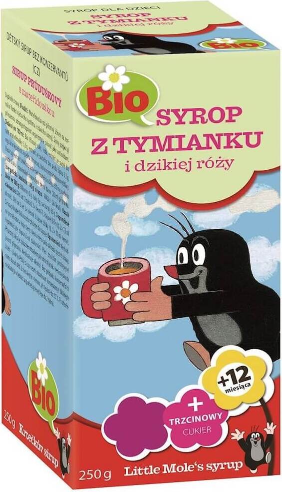 Sirop thym et églantier pour enfant BIO 250 g - APOTHEKE