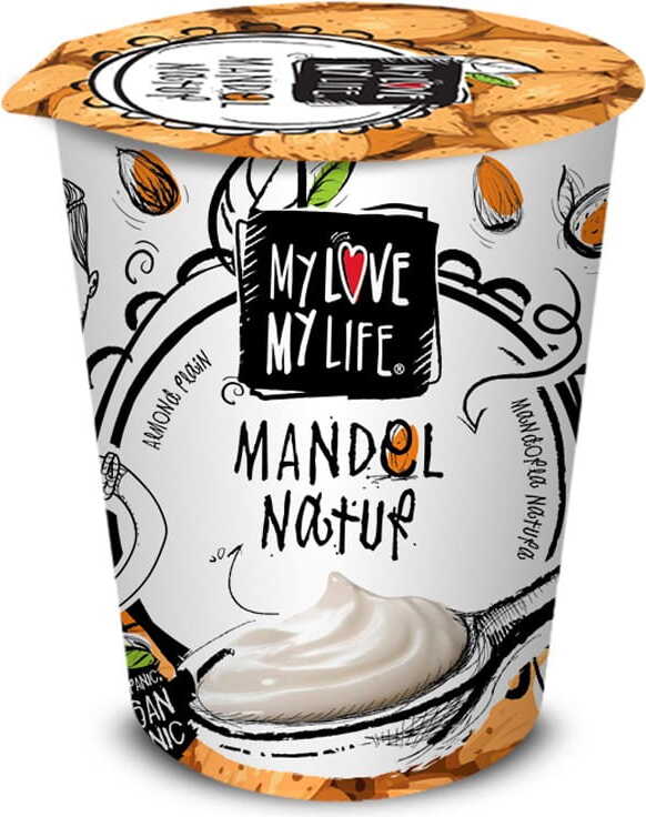 Produit naturel d'amande BIO 400 g - MY LOVE MY LIFE