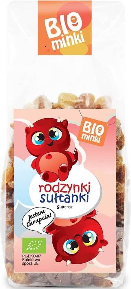 Raisins Sultana BIO 150 g - BIOMINKI