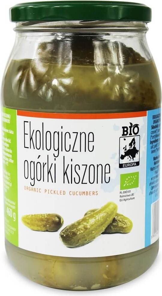 Concombres marinés BIO 820 g (460 g) - BIO EUROPA