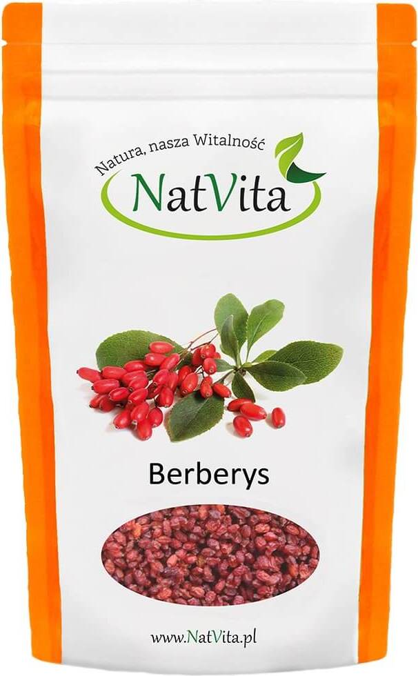 Épine-vinette, fruit séché Berberis vulgaris L. 100g NATVITA