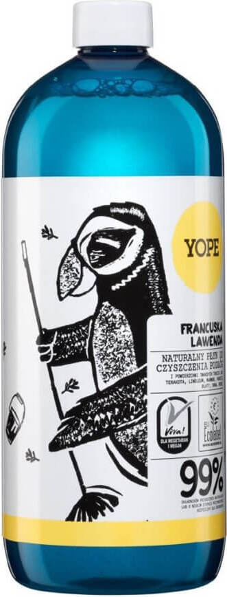 Liquide nettoyant sol naturel Lavande française 1000ml YOPE