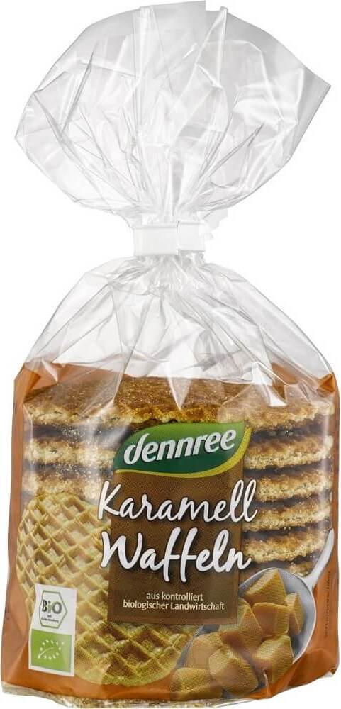 Gaufrettes fourrées au caramel BIO 315 g - DENNREE