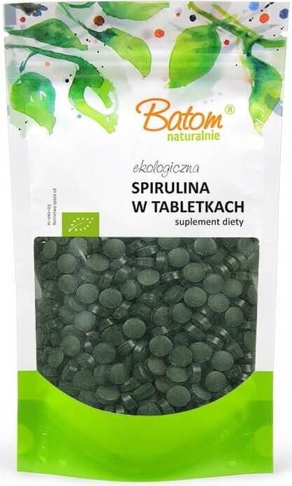 Spiruline comprimés BIO 250 g (1 comprimé = 400 mg) - BATOM