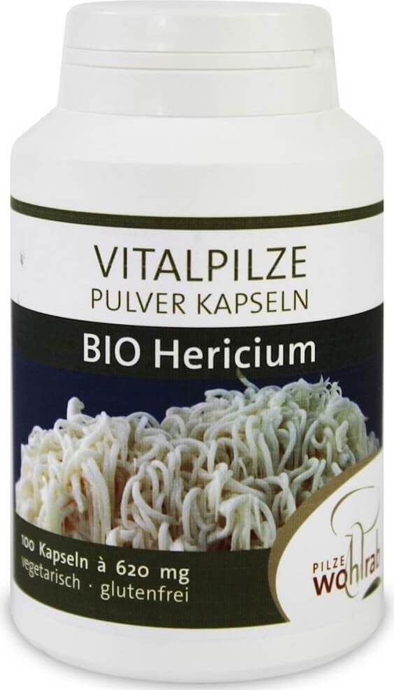 Hericium en Poudre Bio 150G Qualité Supérieure