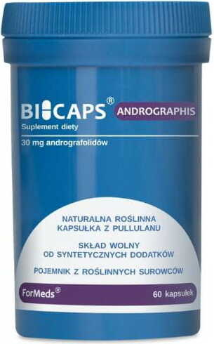 Bicaps paniculata andrographis 60 gélules FORMEDS