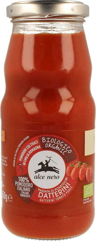 Sauce tomate passata (de tomates dattes) BIO 350 g - ALCE NERO