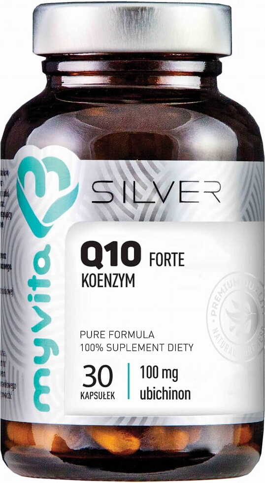 Coenzyme Q10 100 MG ubiquinone 30 gélules MYVITA SILVER PURE