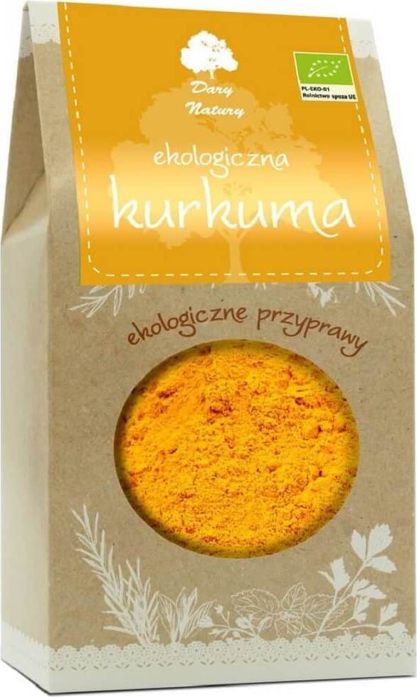 Curcuma BIO 200 g - CADEAUX DE LA NATURE