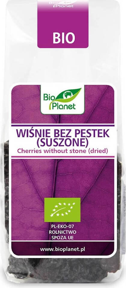 Cerises sans pépins (séchées) BIO 100 g - BIO PLANET