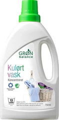 Liquide pour laver les vêtements colorés 750 ml - GRON BALANCE