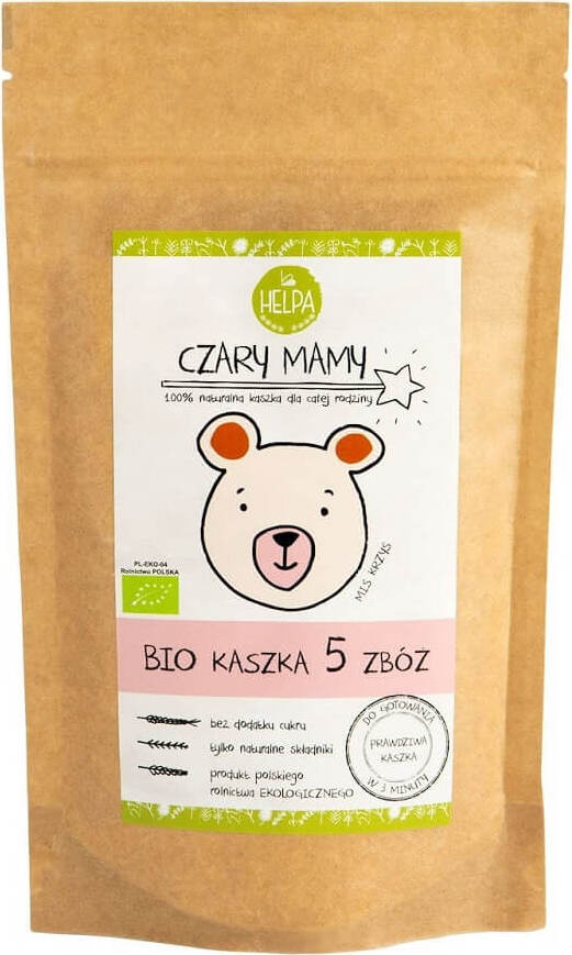 Kaszka 5 céréales BIO 200 g - HELPA