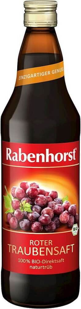 Jus de raisin rouge 100% BIO 750 ml - RABENHORST