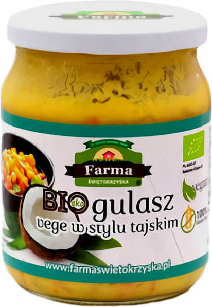 Ragoût de légumes à la thaïlandaise BIO 450 g - FARMA ŚWIĘTOKRZYSKA