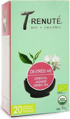 Thé vert au jasmin de - stress me BIO 30 g (15 g x 20 pièces) - T'RENUTE