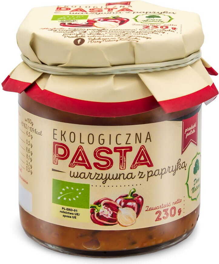 Pâte végétale au paprika BIO 200 g - DONS DE LA NATURE