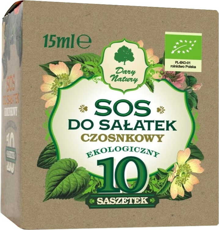 Vinaigrette à l'ail BIO 15 ml - CADEAUX DE LA NATURE