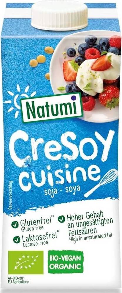 Produit de soja concentré sans gluten BIO 200 ml - NATUMI