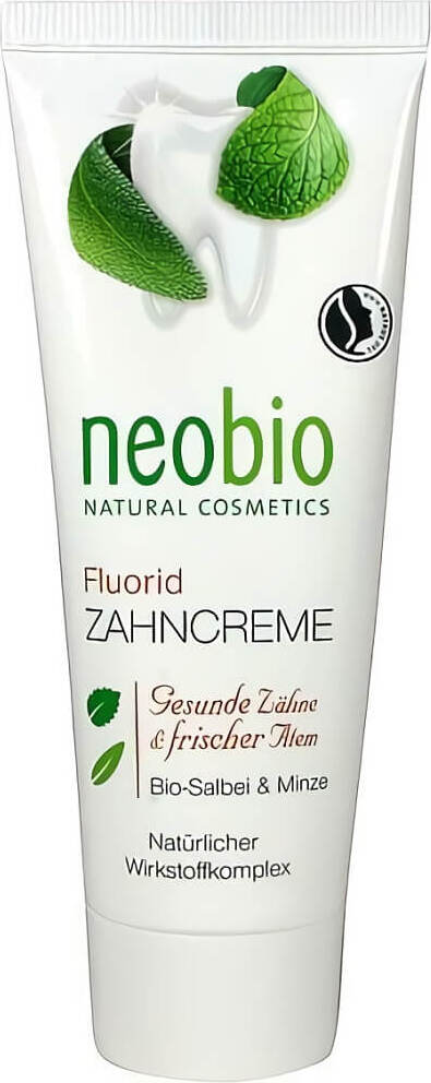 Dentifrice au fluorure de xylitol et aux extraits de sauge et de menthe EKO 75 ml - NEOBIO
